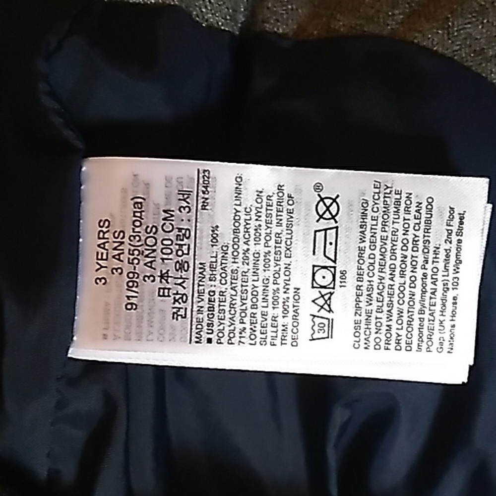 Gap toddler boys winter jacket - Picture 13 of 13